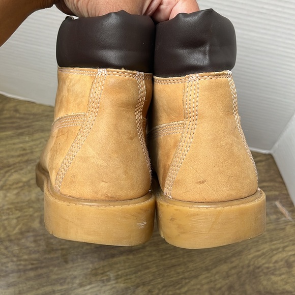 Timberland Classic Boot Tan Leather Boots Size 6 - Picture 6 of 14